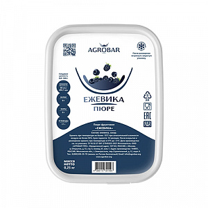 Пюре Ежевика Agrobar (Агробар) замороженное, 250 г